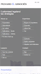 Mobile Screenshot of pichard.com
